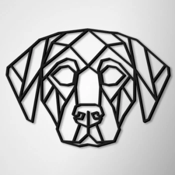 Decorácie na stenu so psami