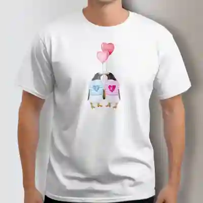 Personalizované tričko pre mužov – Tučniaky