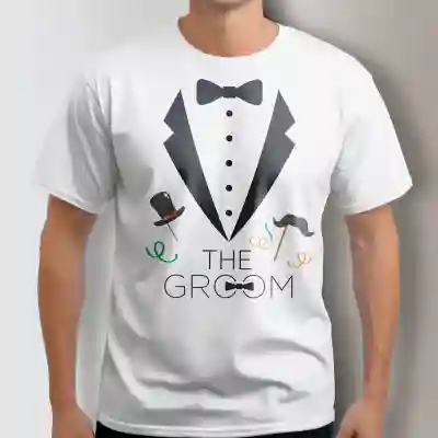 Personalizované tričko – The groom