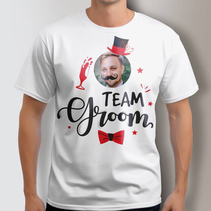 Personalizované tričko na rozlúčku so slobodou - Team groom