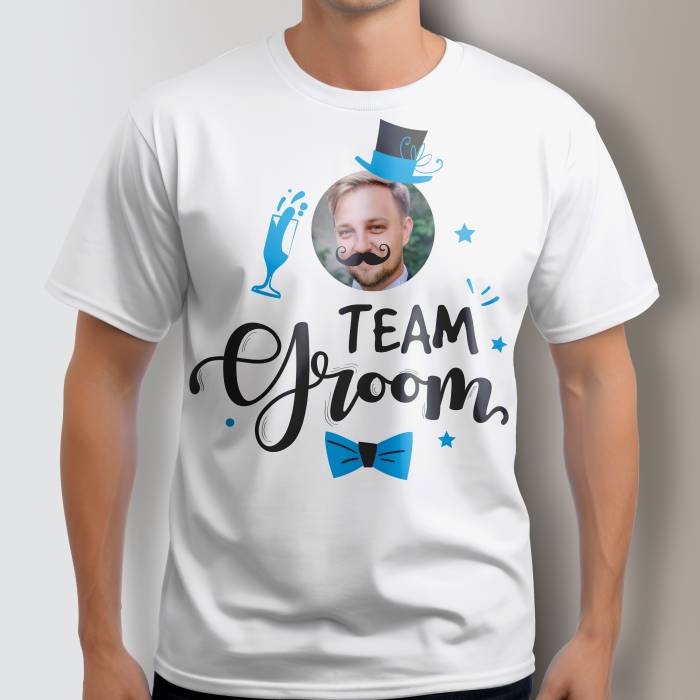 Personalizované tričko na rozlúčku so slobodou - Team groom