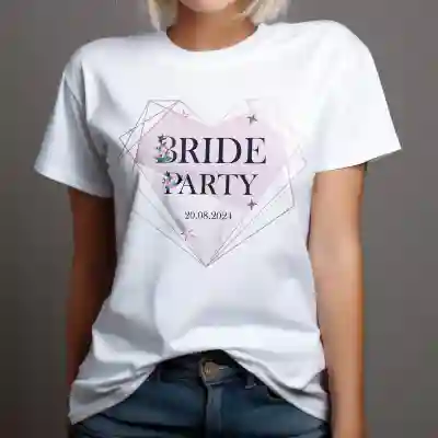 Personalizované tričko na rozlúčku so slobodou – Bride Party