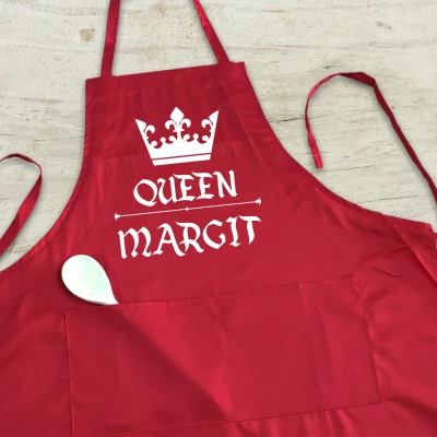 Personalizovaná kuchynská zástera - Queen