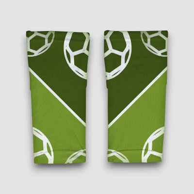 Zelené personalizované futbalové návleky