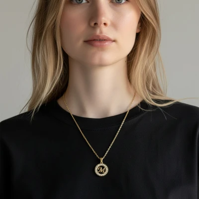 Personalizovaný náhrdelník s iniciálami