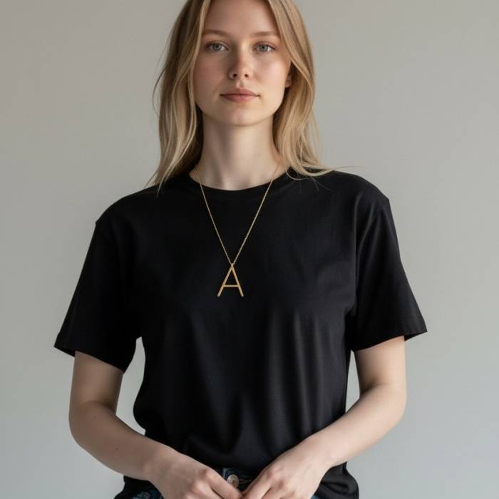 Personalizovaný náhrdelník s tvojou iniciálou