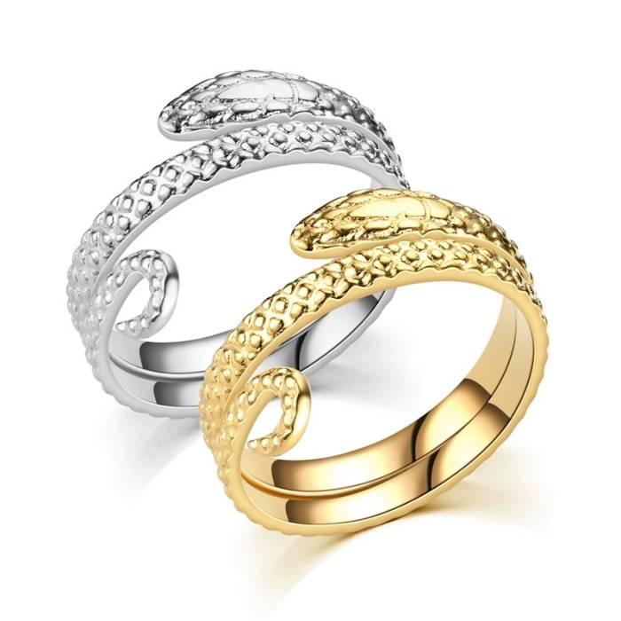 Nastaviteľný prsteň – Had