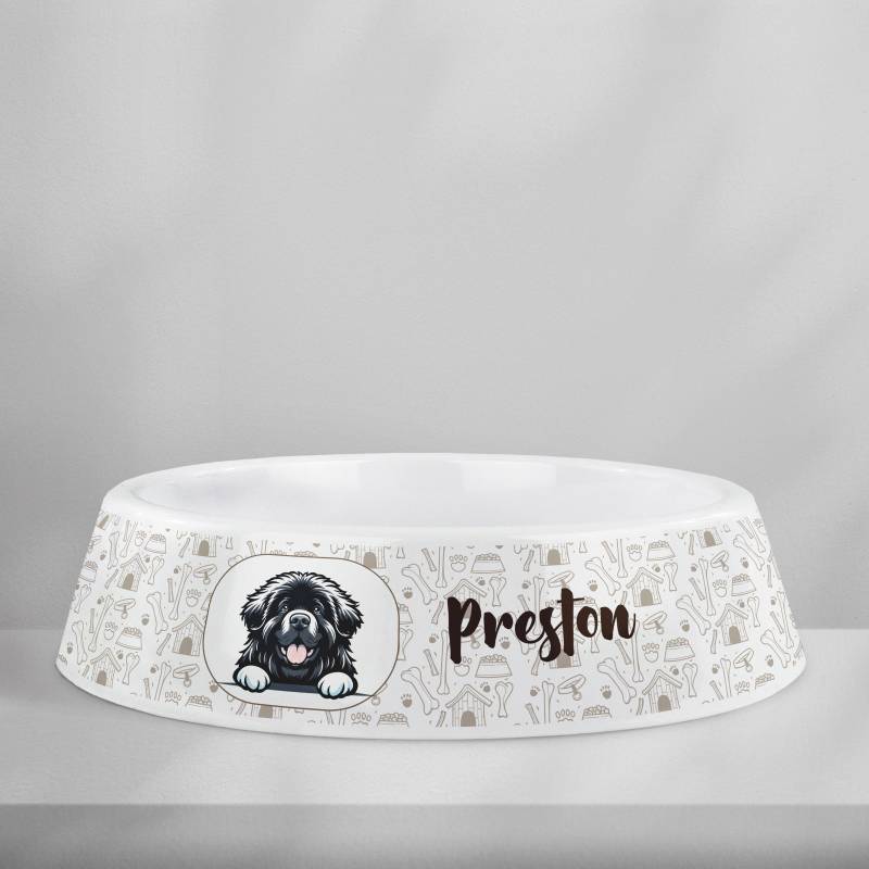 Personalizovaná plastová miska pre psov - Plemeno psa Personalizovaná plastová miska pre psov - Plemeno psa