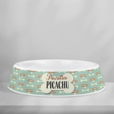 Personalizovaná plastová miska pre psov - Pozitívne labky