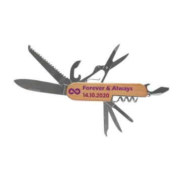 Personalizovaný multifunkčný nôž
