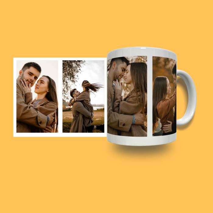 Personalizovaný hrnček - So 4 obrázkami Personalizovaný hrnček - So 4 obrázkami