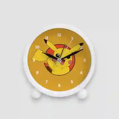 Hodiny s budíkom - Pikachu