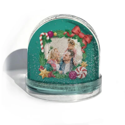 Personalizovaná snehová guľa – Kúzlo sviatkov