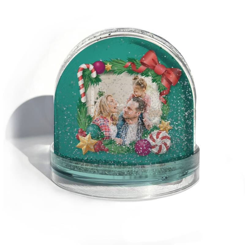 Personalizovaná snehová guľa – Kúzlo sviatkov