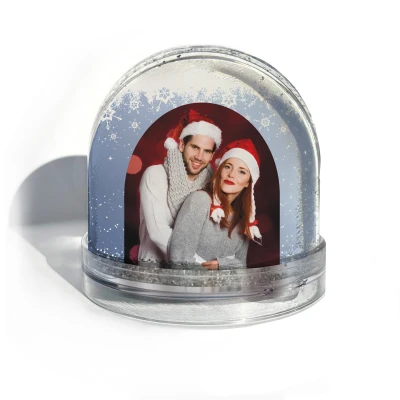 Personalizovaná snehová guľa – V srdci zimy