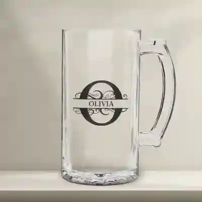 Personalizovaný polliter na pivo – S iniciálou a menom