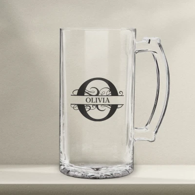 Personalizovaný polliter na pivo – S iniciálou a menom