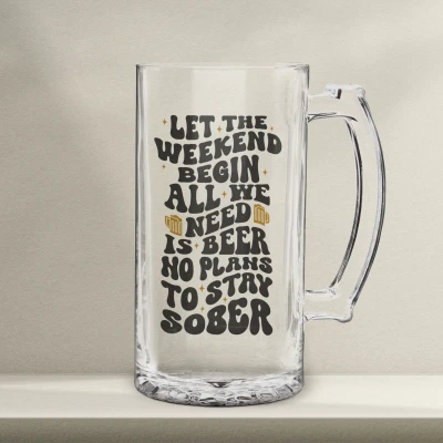 Personalizovaný pollitrák na pivo – Nech sa víkend začne