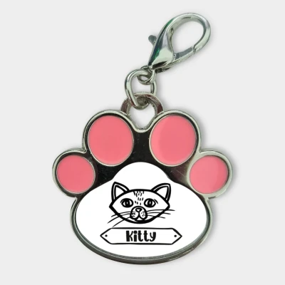 Prispôsobený prívesok pre zvieratá - Mačička