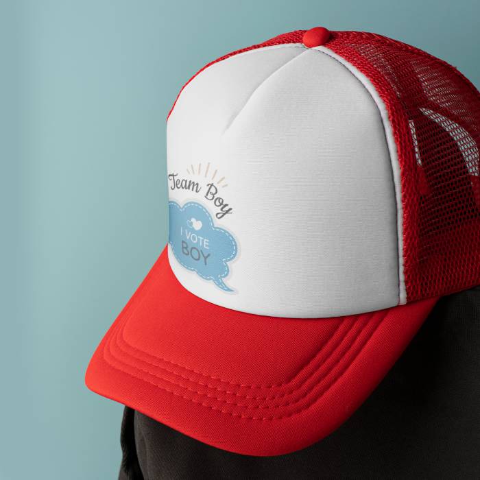 Personalizovaná čiapka - Team Boy