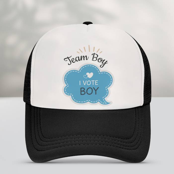 Personalizovaná čiapka - Team Boy Personalizovaná čiapka - Team Boy