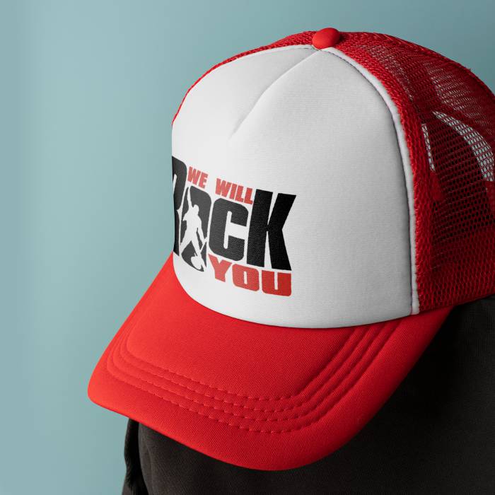 Personalizovaná šiltovka – We will rock you