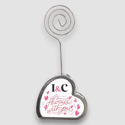 Stojan na fotku v tvare srdca - Always