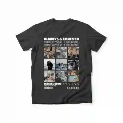 Personalizované tričko pre mužov – Always & Forever