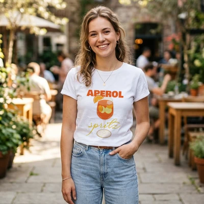 Personalizované tričko pre ženy – Aperol Spritz