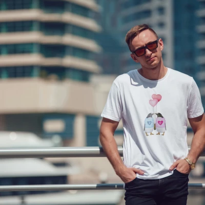 Personalizované tričko pre mužov – Tučniaky