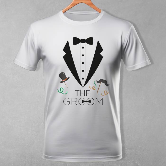 Personalizované tričko – The groom