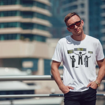 Personalizované tričko na rozlúčku so slobodou - The end is near