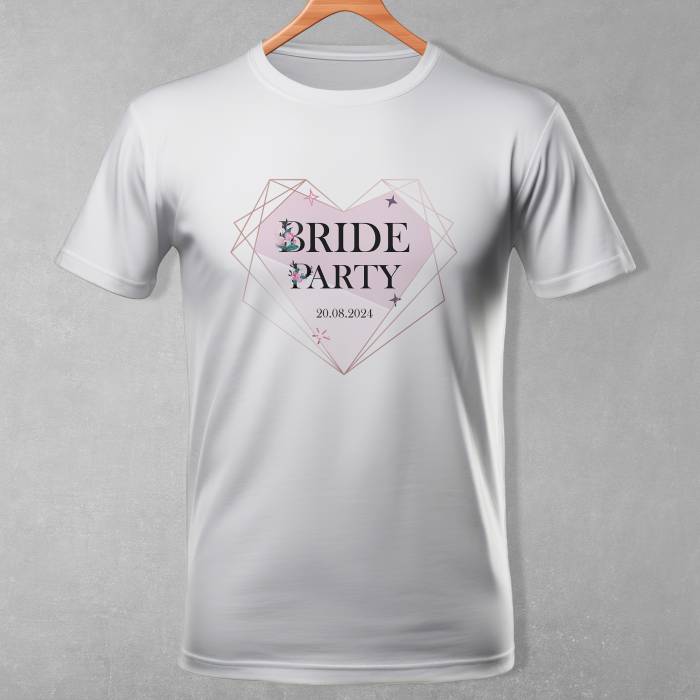 Personalizované tričko na rozlúčku so slobodou – Bride Party