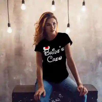 Personalizované tričko na rozlúčku so slobodou – Bride's Crew
