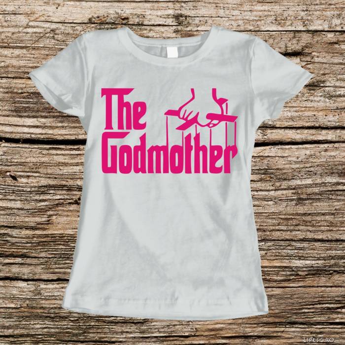 Personalizované tričko na rozlúčku so slobodou – The Godmother