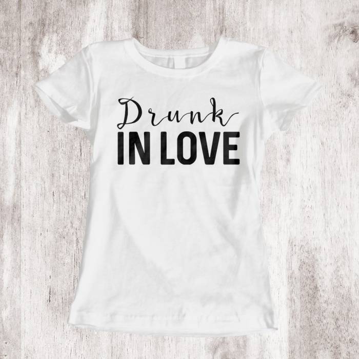 Personalizované tričko na rozlúčku so slobodou – Drunk in Love