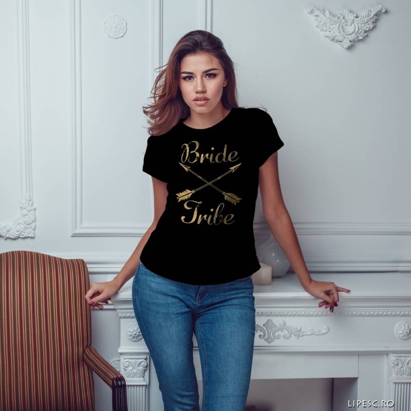 Personalizované tričko na rozlúčku so slobodou – Bride Tribe
