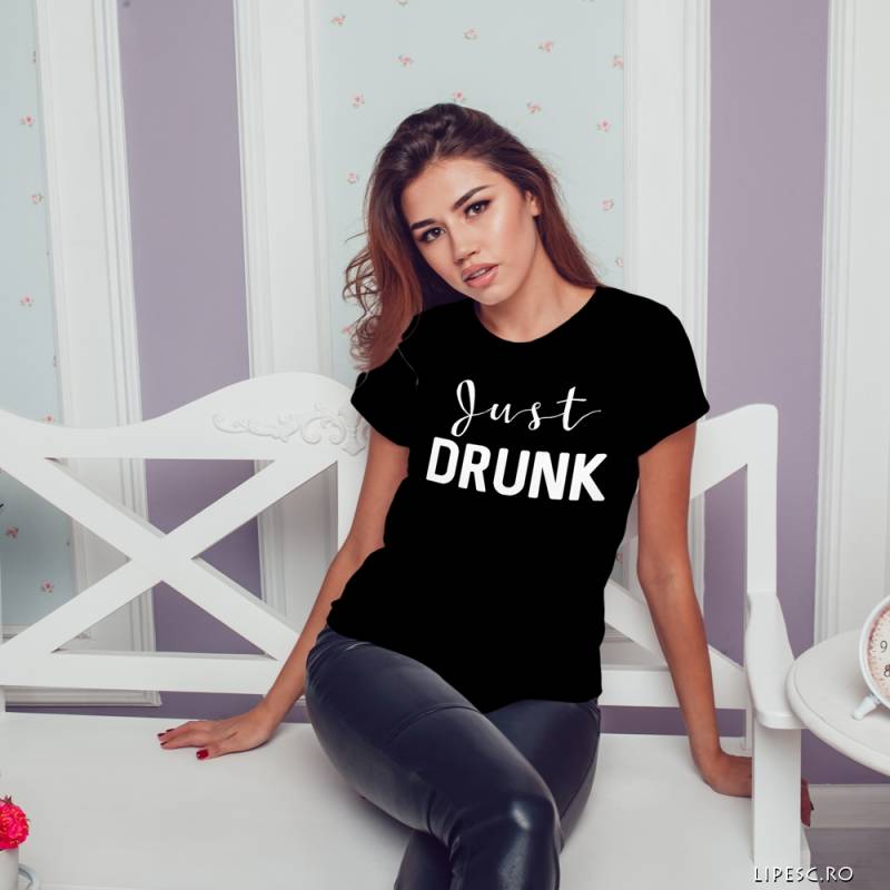 Personalizované tričko na rozlúčku so slobodou – Just Drunk