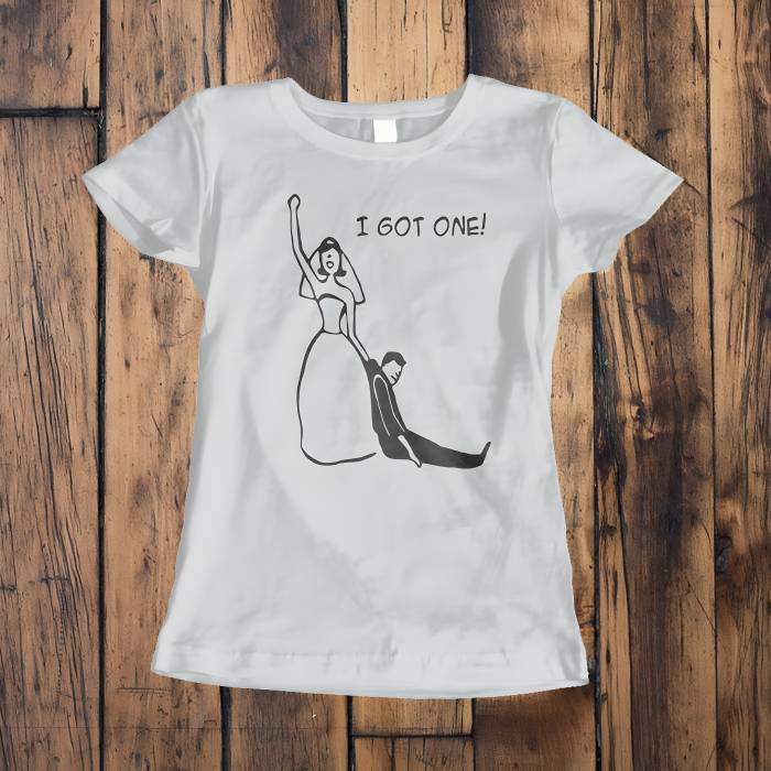 Personalizované tričko pre nevestu - I got one