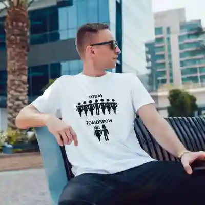 Personalizované tričko na rozlúčku so slobodou – Single Today, Married Tomorrow