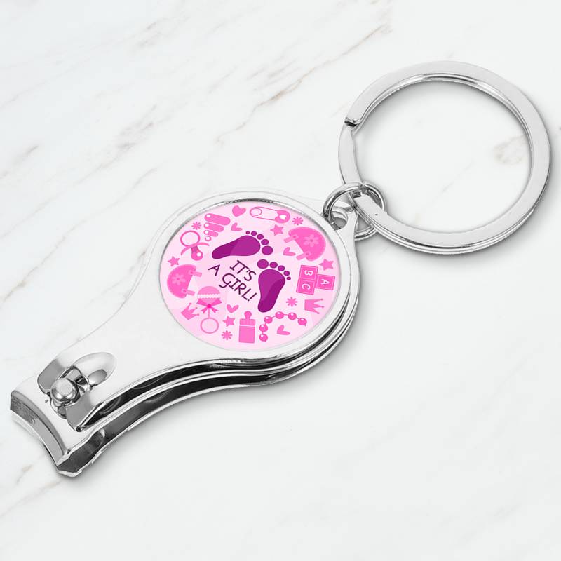 Personalizovaný klieštik na nechty – Je to dievčatko! Personalizovaný klieštik na nechty – Je to dievčatko!