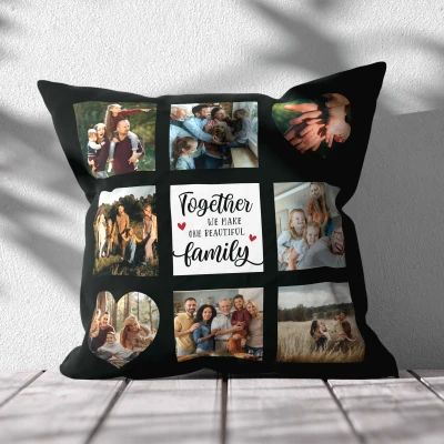 Personalizovaný vankúš - Jedna krásna rodina