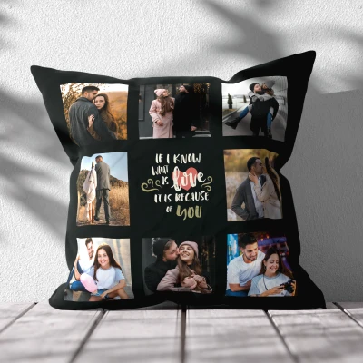 Personalizovaný vankúš - Láska je kvôli tebe