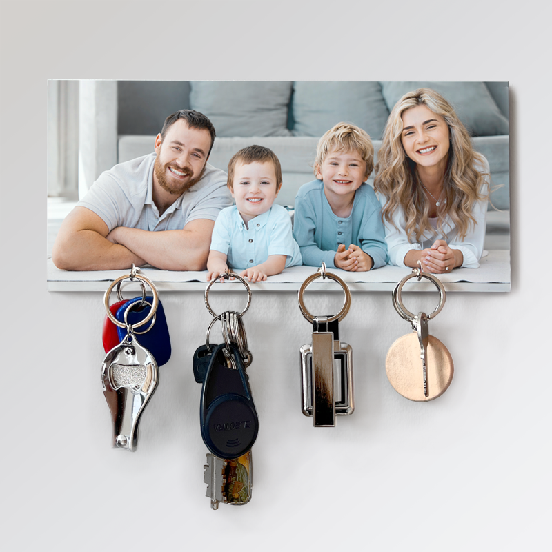 Personalizovaný držiak na kľúče – S jedným obrázkom