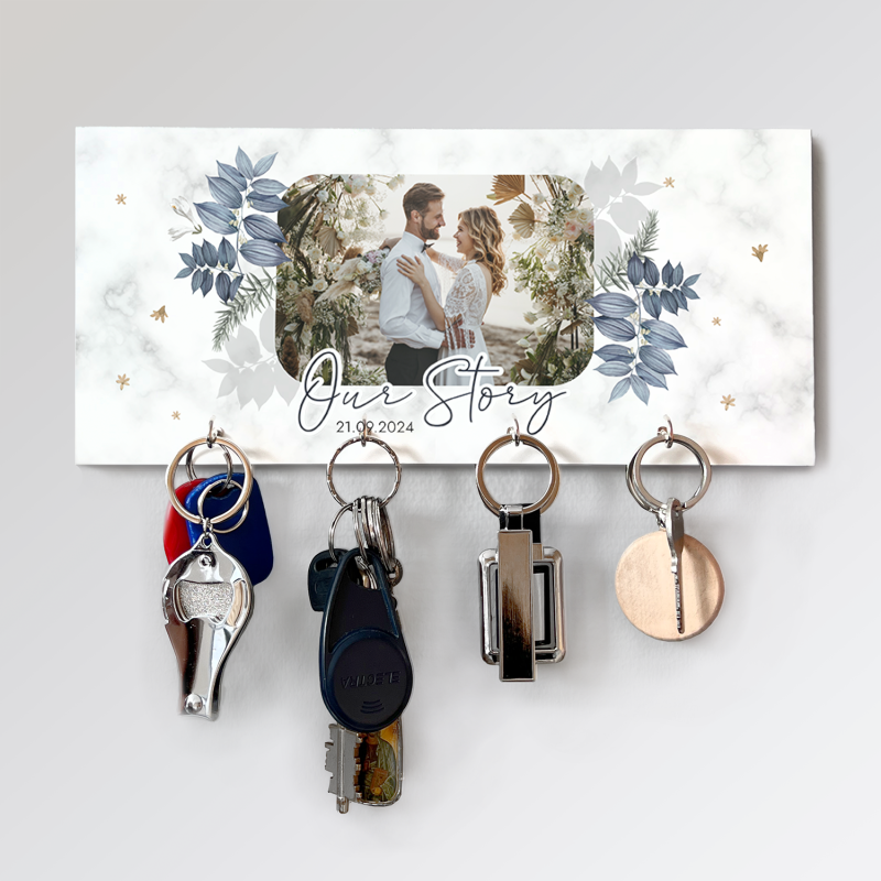 Personalizovaný držiak na kľúče – Náš príbeh