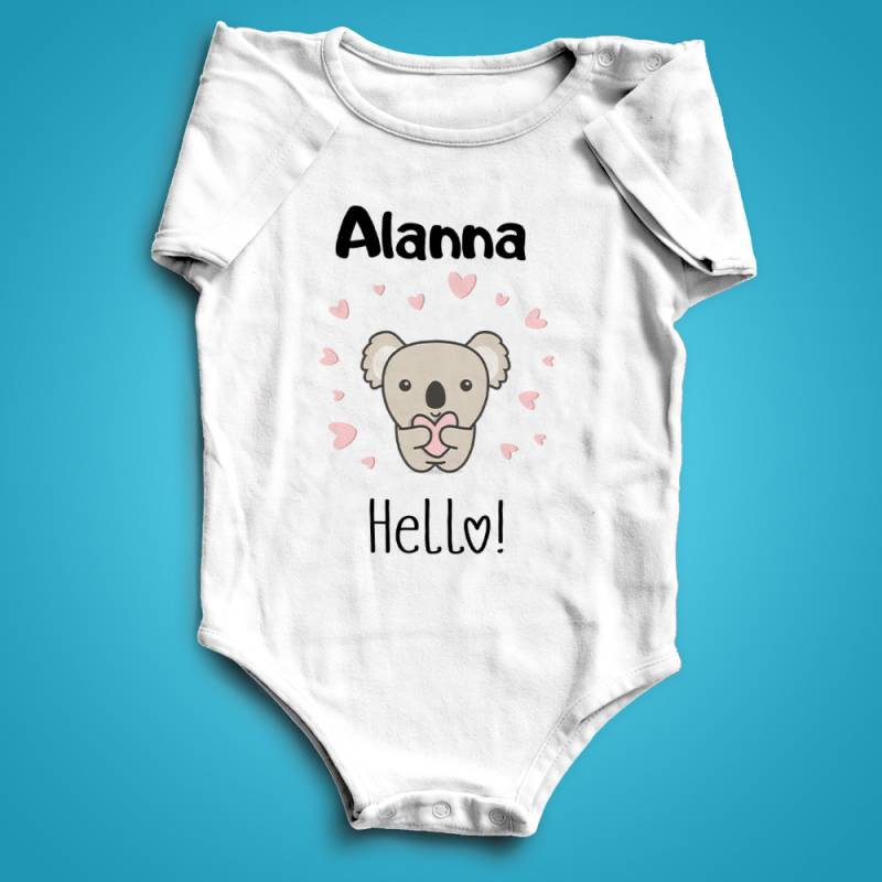 Personalizované detské body - Dievčatko panda