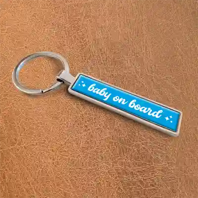 Kľúčenka na auto - Dieťa na palube