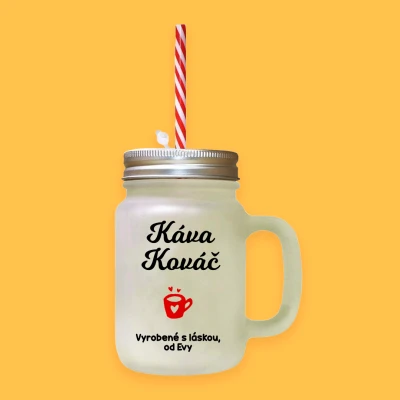Personalizovaný hrnček so slamkou - Rodina