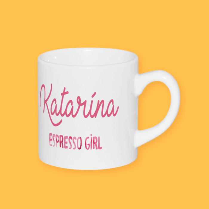 Personalizovaný hrnček na kávu - Espresso girl