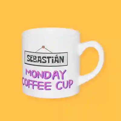 Personalizovaný hrnček na kávu - Monday monster